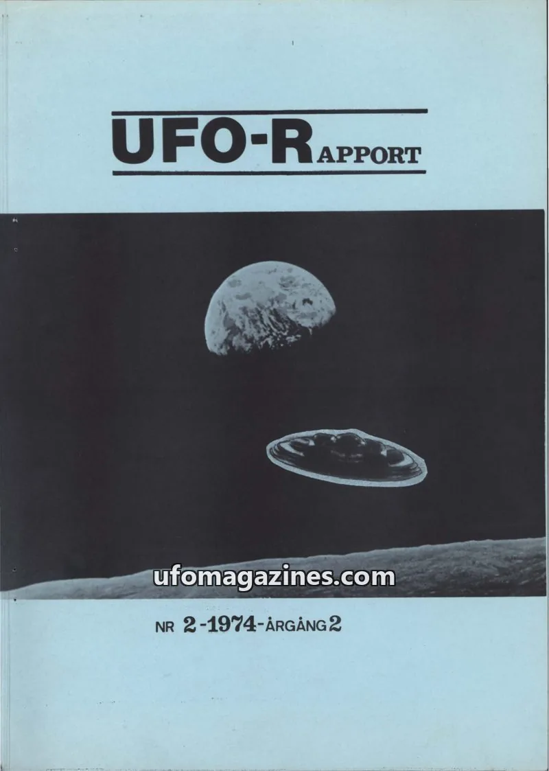 Cover of NRCOFF issue 2: UFO-RAPPORT
