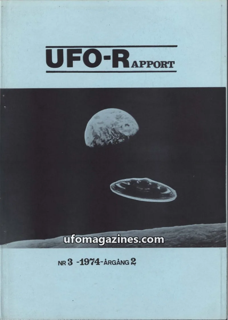 Cover of NRCOFF issue 3: UFO-RAPPORT