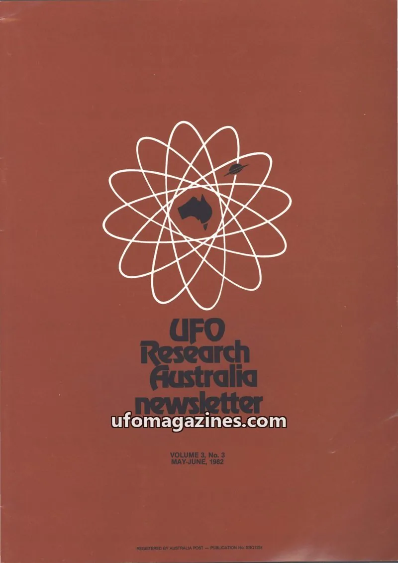 Cover of UFO Research Australia Newsletter issue Vol. 3, No. 3: UFO Research Australia newsletter