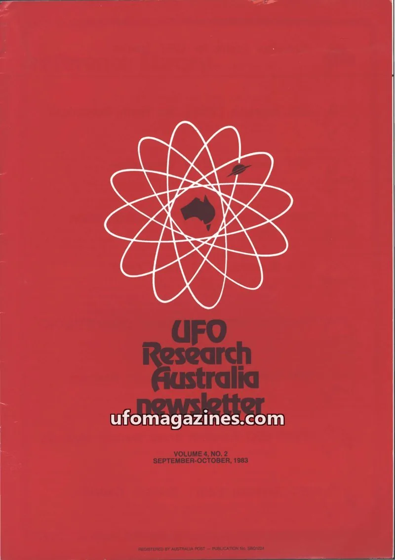 Cover of UFO Research Australia Newsletter issue VOL. 4, NO. 2: UFO Research Australia newsletter