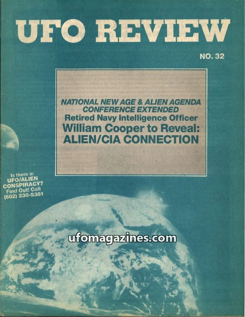 Cover of Inner Light Publications issue 32: UFO REVIEW