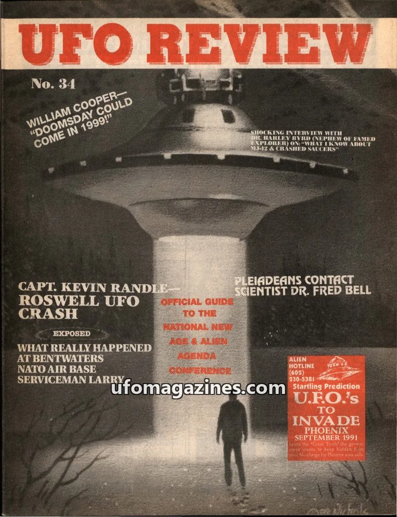 Cover of Inner Light Publications issue 34: UFO REVIEW