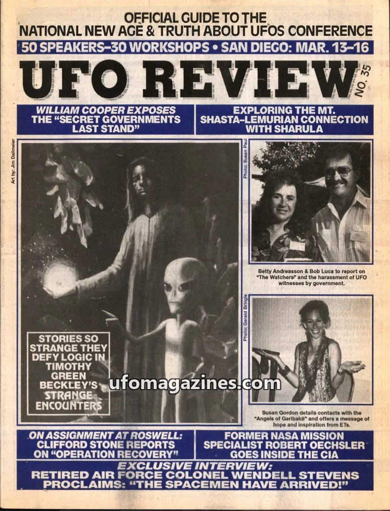Cover of Inner Light Publications issue 35: UFO REVIEW
