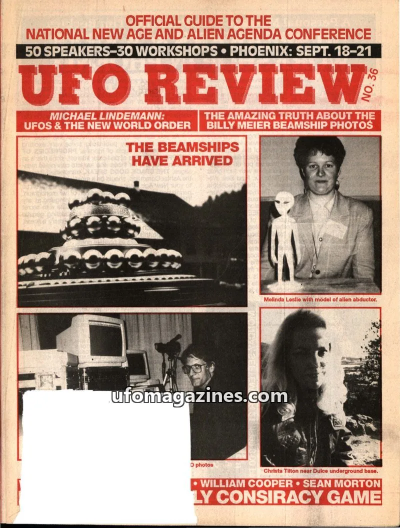 Cover of Inner Light Publications issue 36: UFO REVIEW