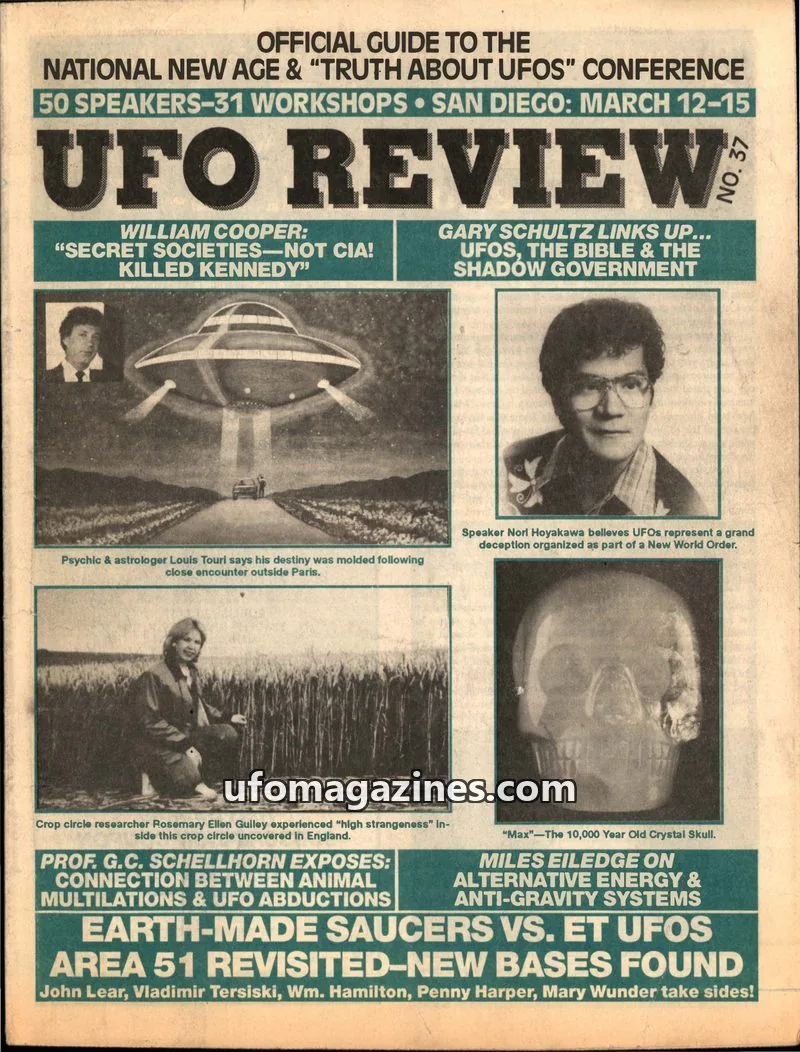 Cover of Inner Light Publications issue 37: UFO REVIEW