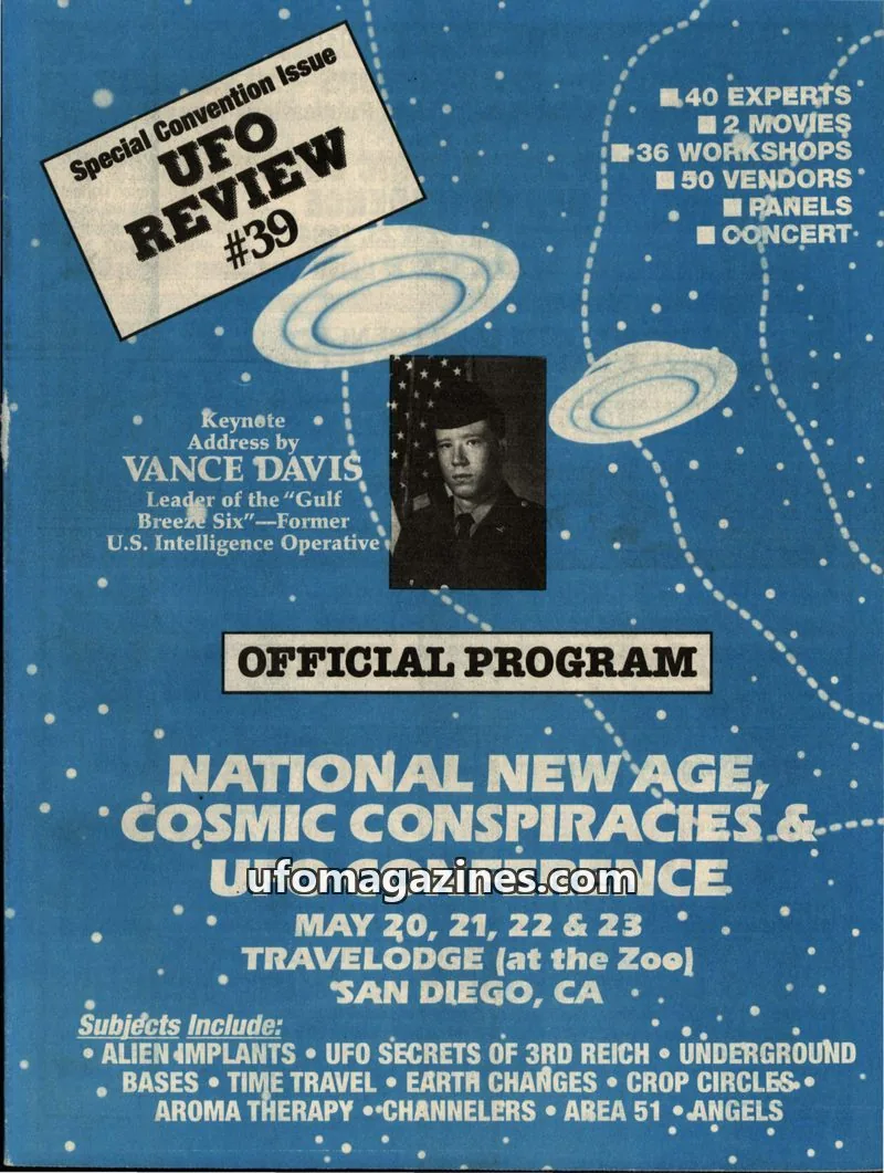 Cover of Inner Light Publications issue #39: UFO REVIEW