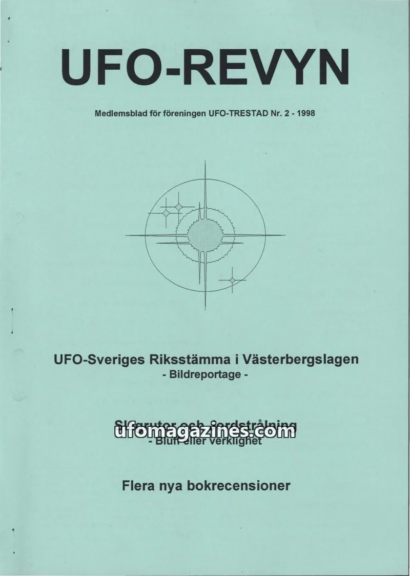 Cover of UFO Revyn (UFO-Trestad) issue 2: UFO-REVYN