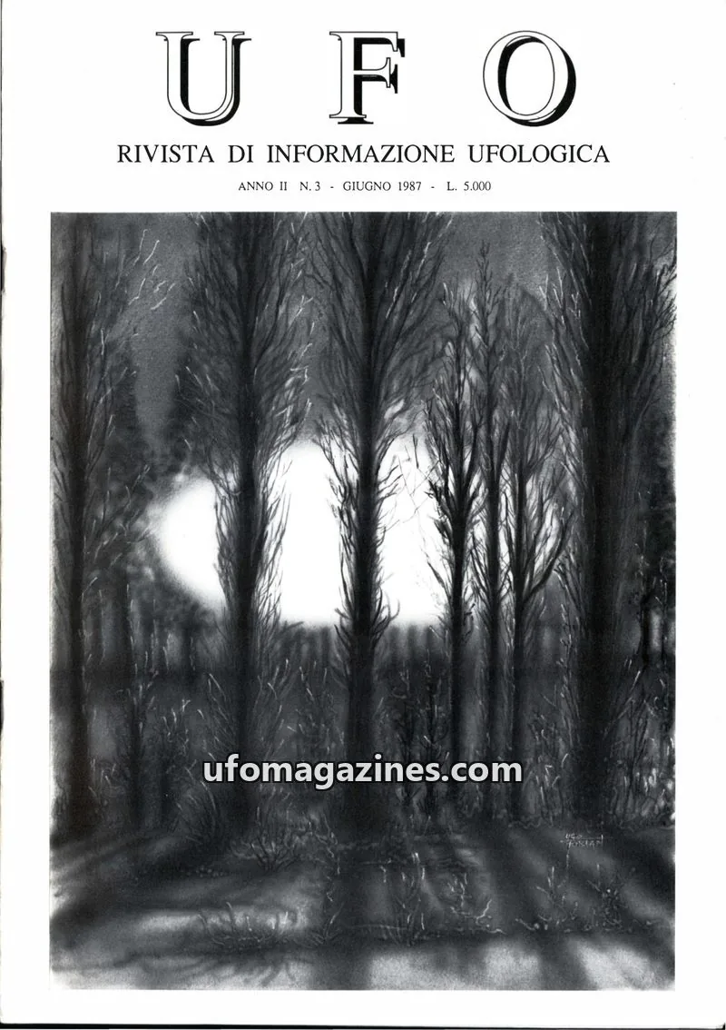 Cover of UFO Rivista di Informazione Ufologica (CISU) issue N.3: UFO