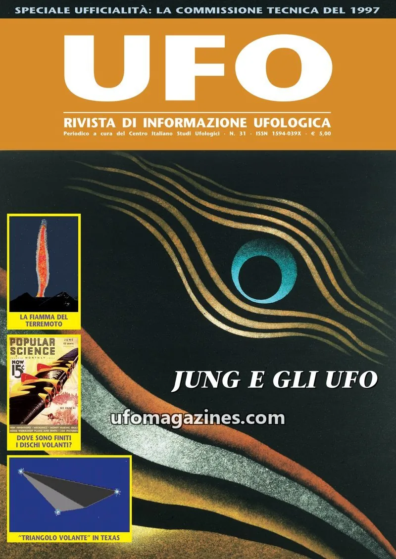 Cover of UFO Rivista di Informazione Ufologica (CISU) issue 31: UFO