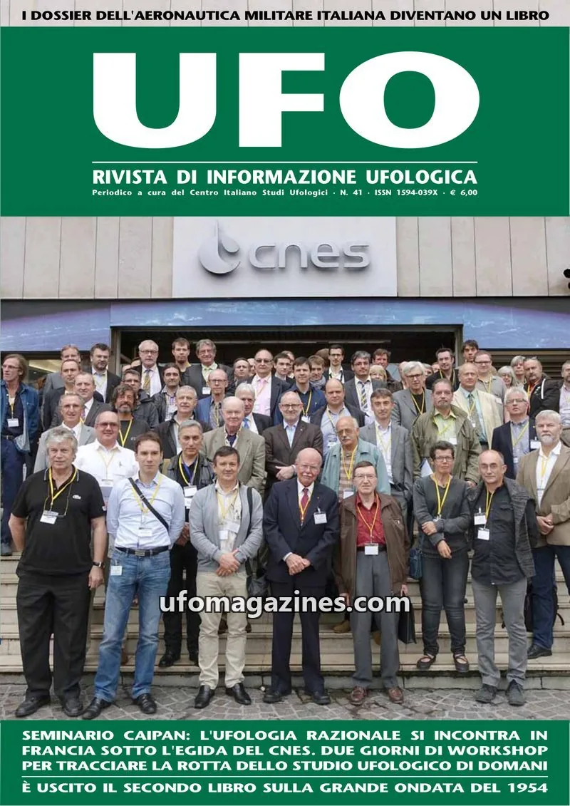 Cover of UFO Rivista di Informazione Ufologica (CISU) issue 41: UFO