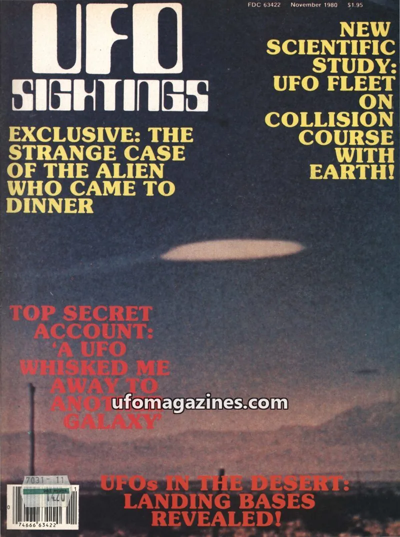 Cover of S.J. Publications, Inc. issue VOL. 1 NO. 3: UFO SIGHTINGS