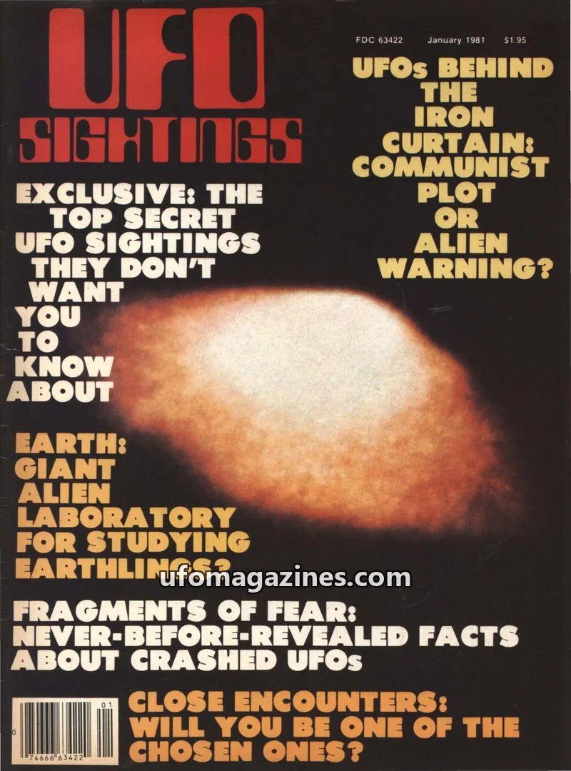 Cover of S.J. Publications, Inc. issue VOL. 2 NO. 1: UFO SIGHTINGS