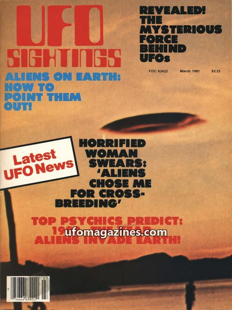 Cover of S.J. Publications, Inc. issue VOL.2 NO.2: UFO SIGHTINGS