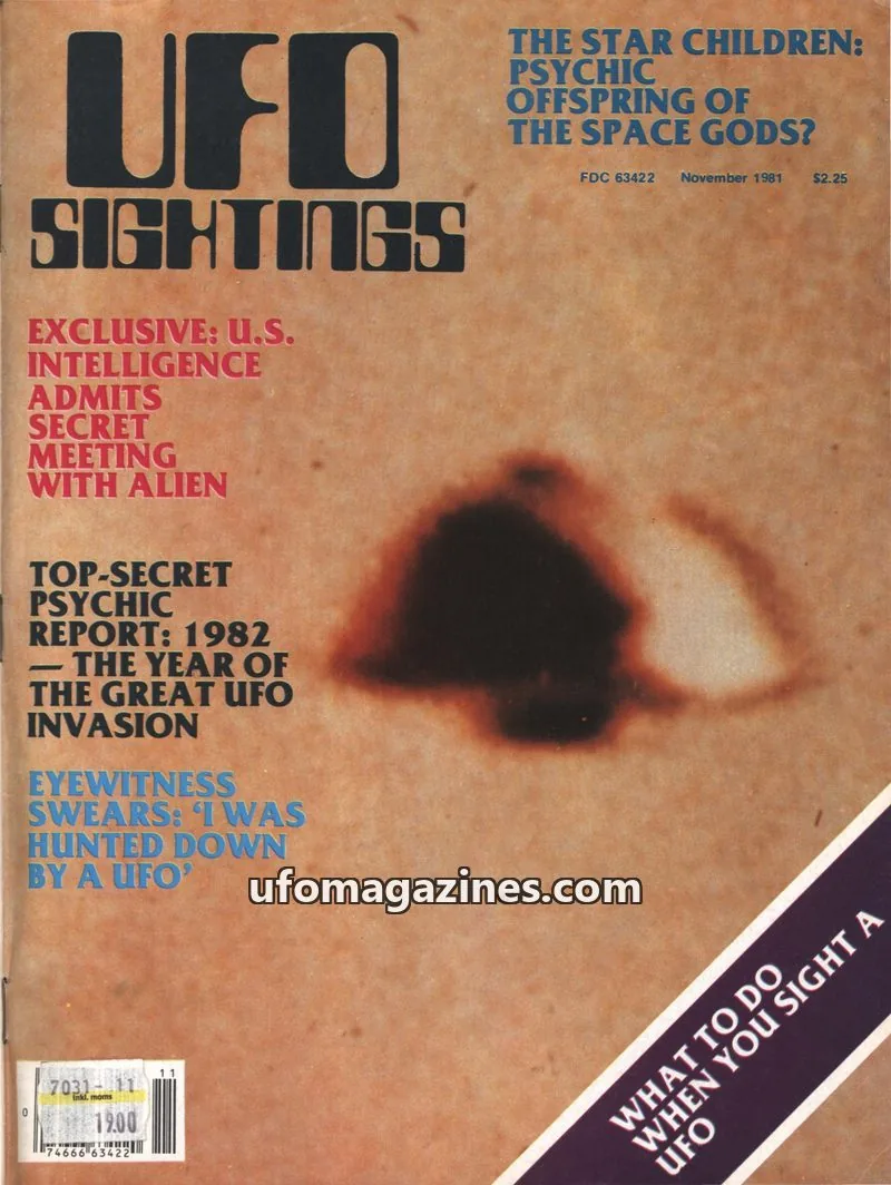 Cover of S.J. Publications, Inc. issue VOL. 2, NO. 6: UFO SIGHTINGS