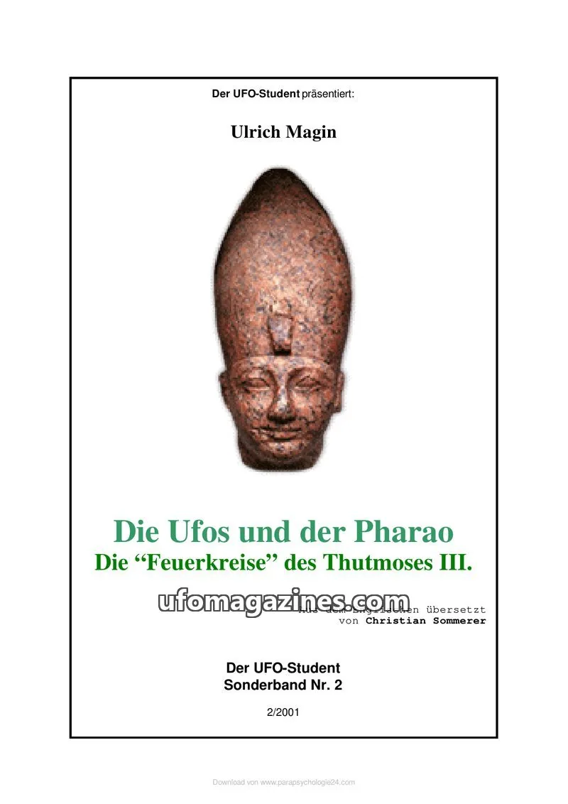 Cover of UFO Student issue Sonderband Nr. 2: Der UFO-Student