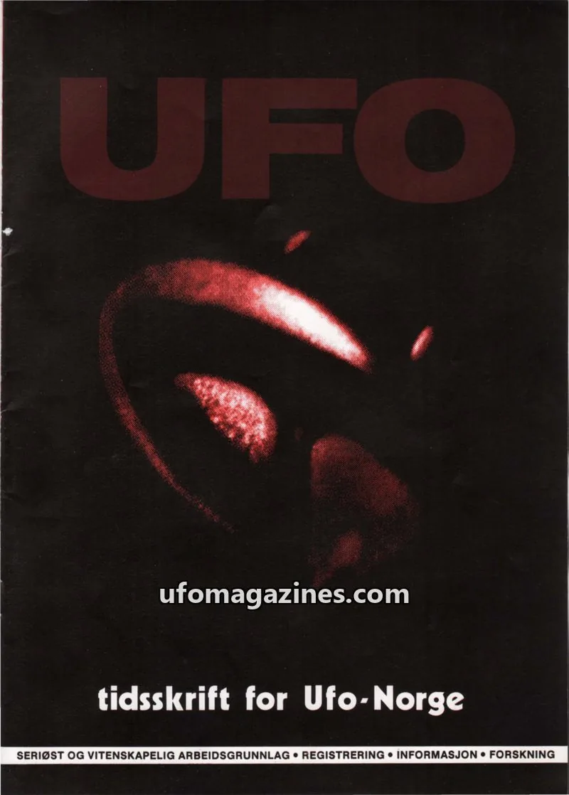 Cover of UFO issue 1: UFO