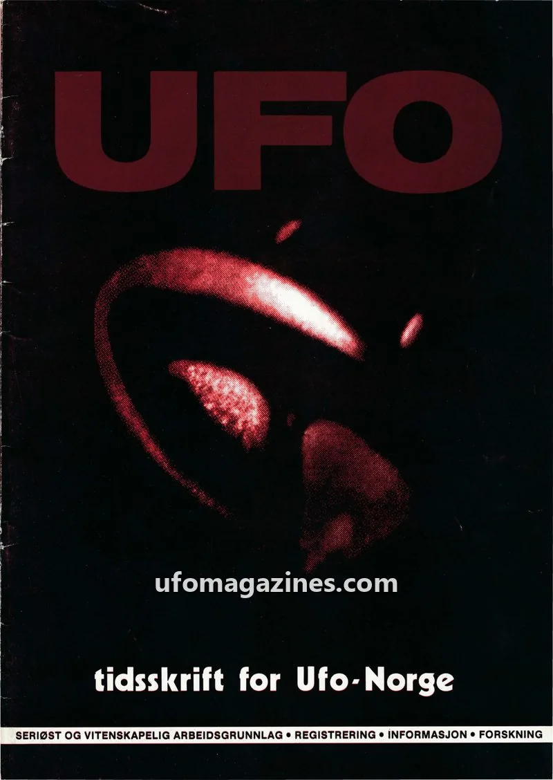 Cover of UFO issue nr. 2: UFO
