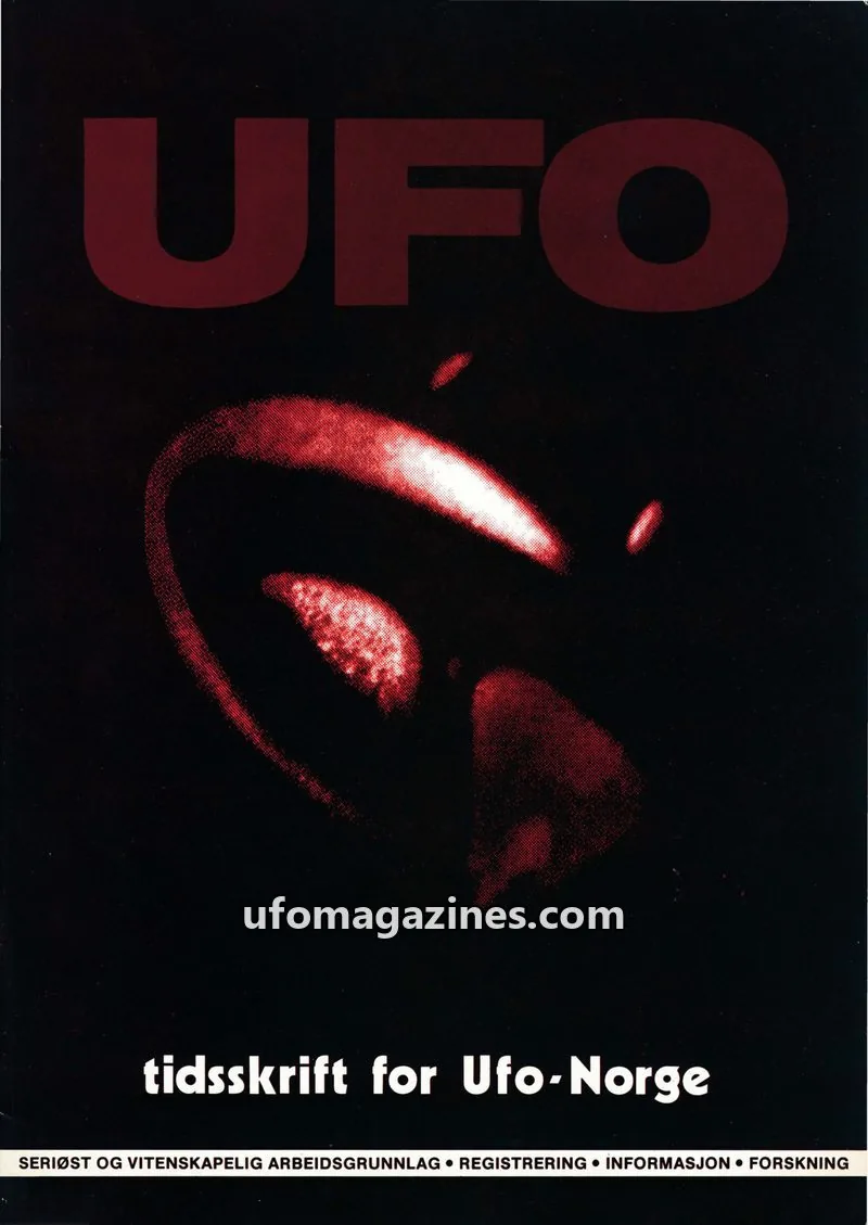 Cover of UFO issue 3: UFO