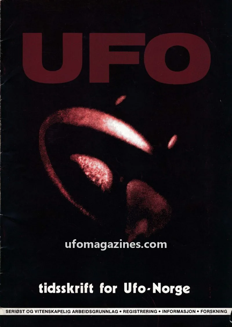 Cover of UFO issue 4: UFO