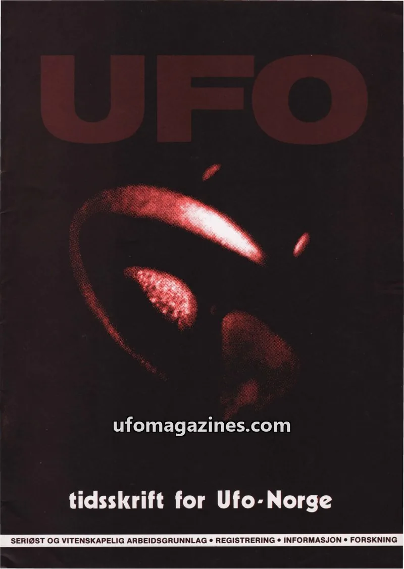 Cover of UFO issue 5: UFO