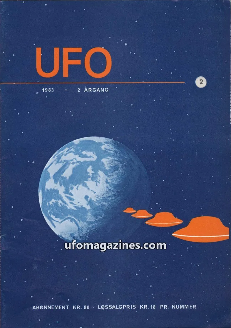 Cover of UFO issue 2: UFO