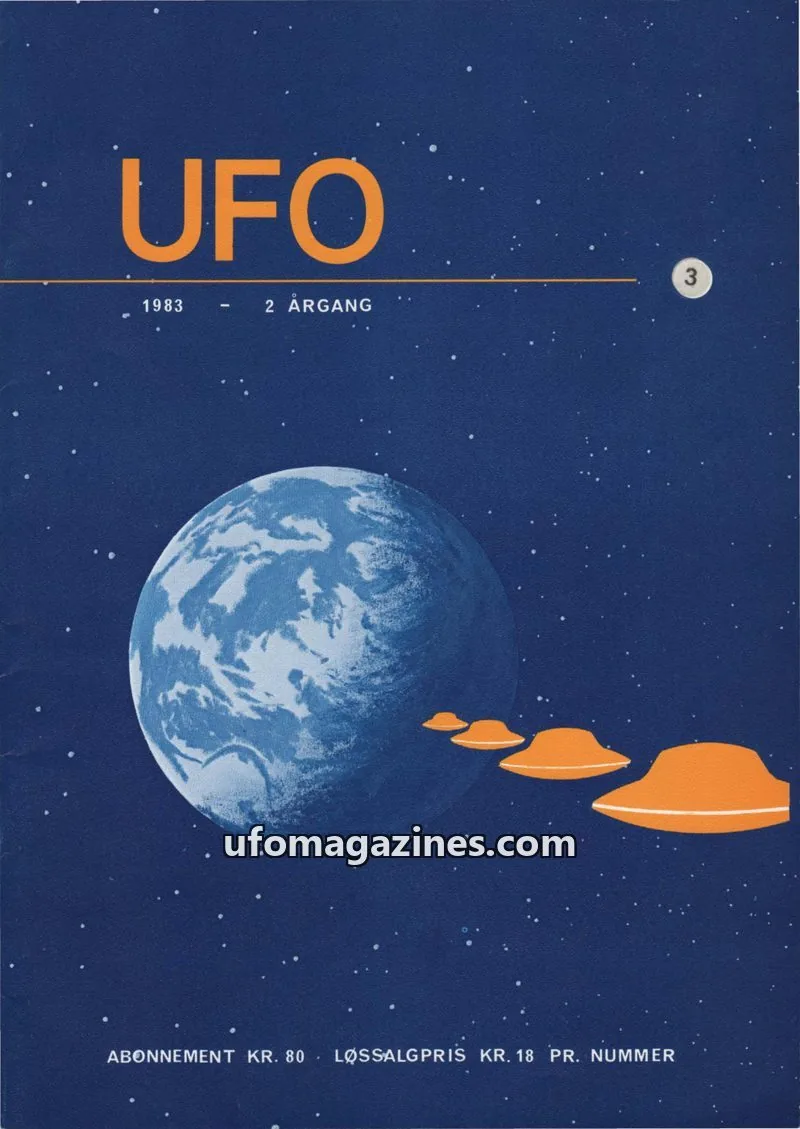 Cover of UFO issue 3: UFO