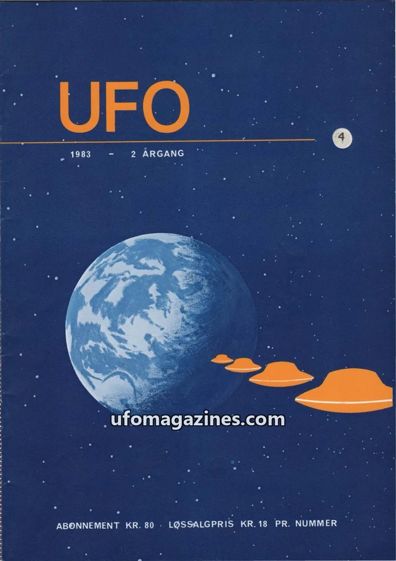 Cover of UFO issue 4: UFO