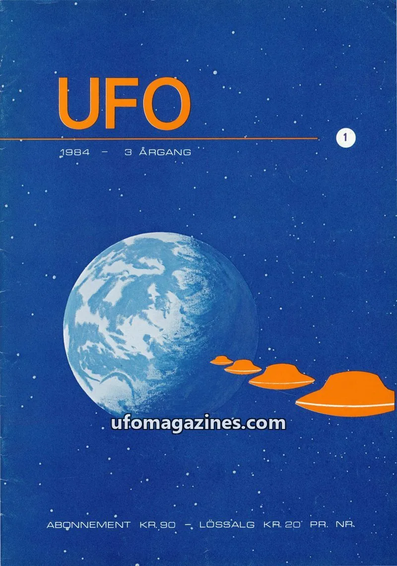 Cover of UFO issue 1: UFO