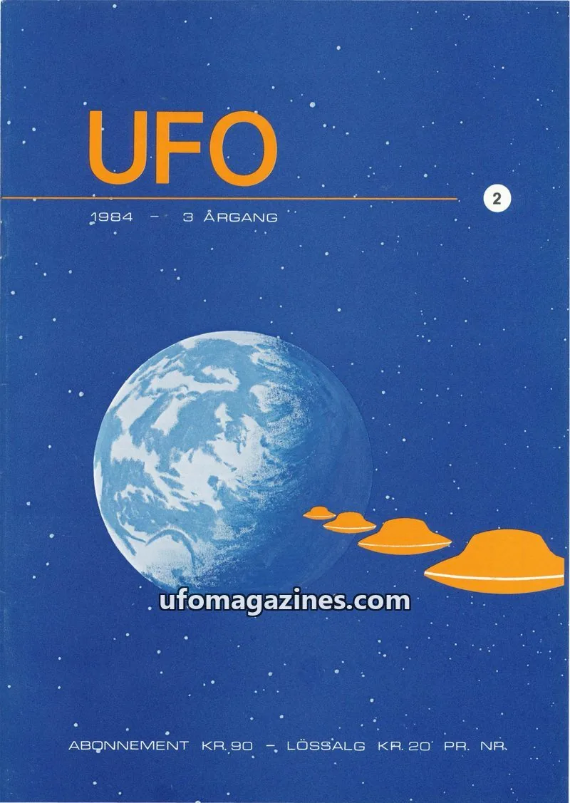 Cover of UFO issue 2: UFO