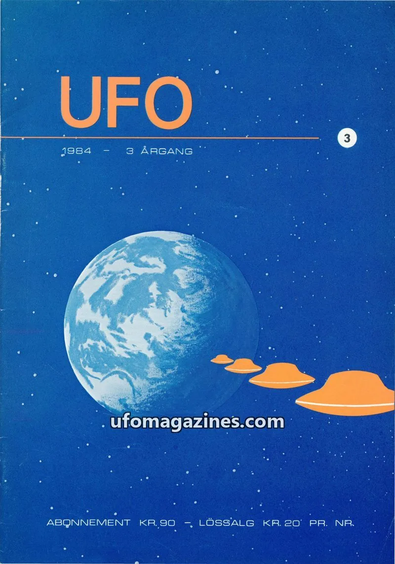 Cover of UFO issue 3: UFO