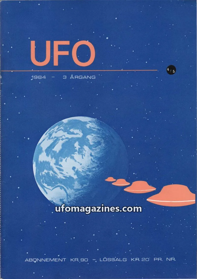 Cover of UFO issue 3: UFO
