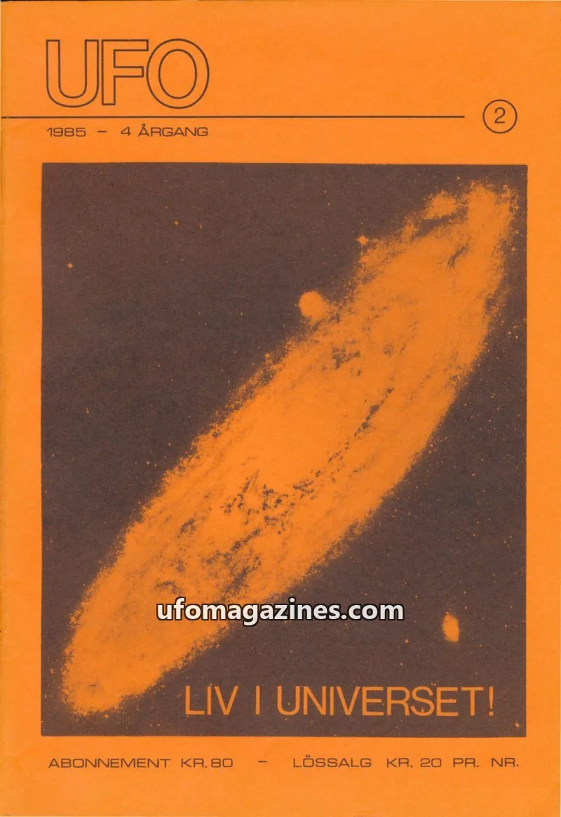 Cover of UFO issue 4: UFO
