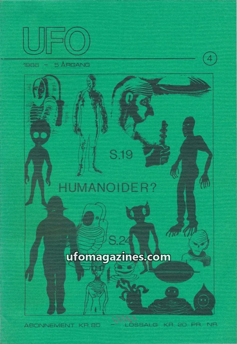 Cover of UFO issue 4: UFO