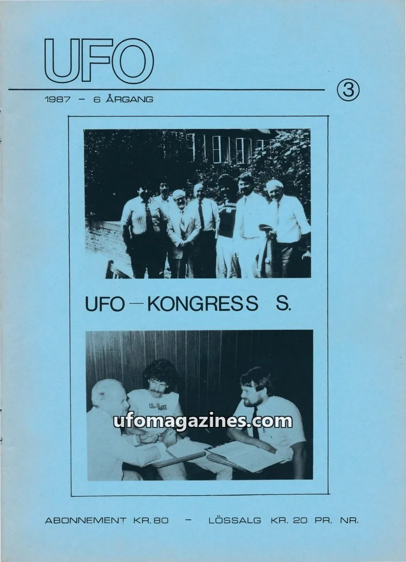 Cover of UFO issue 6: UFO