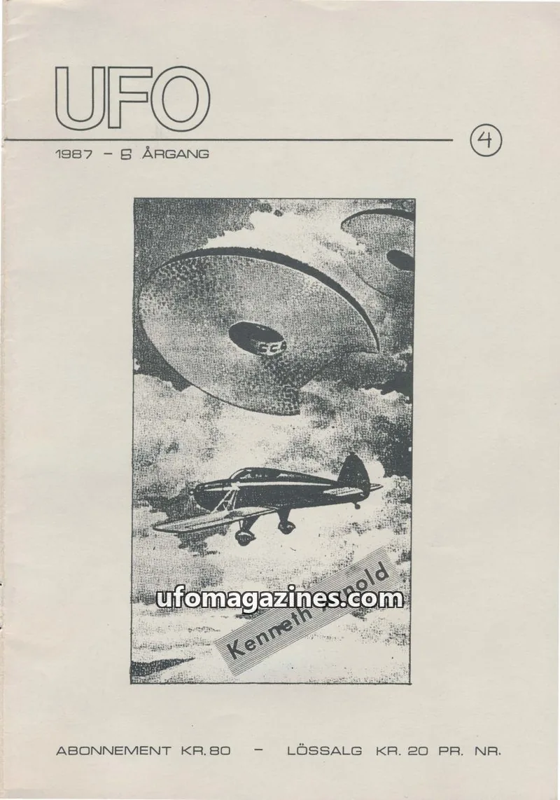 Cover of UFO issue 4: UFO