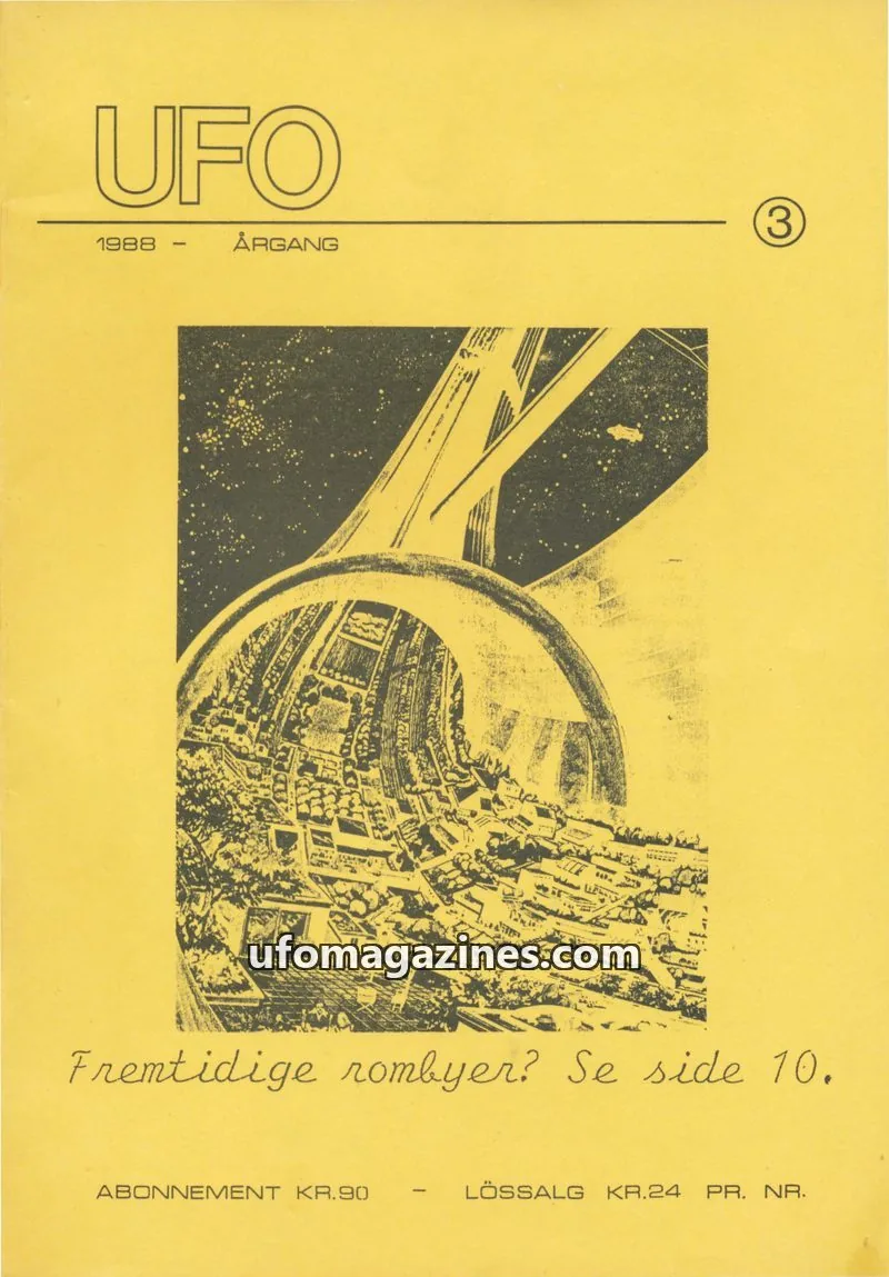 Cover of UFO issue 3: UFO