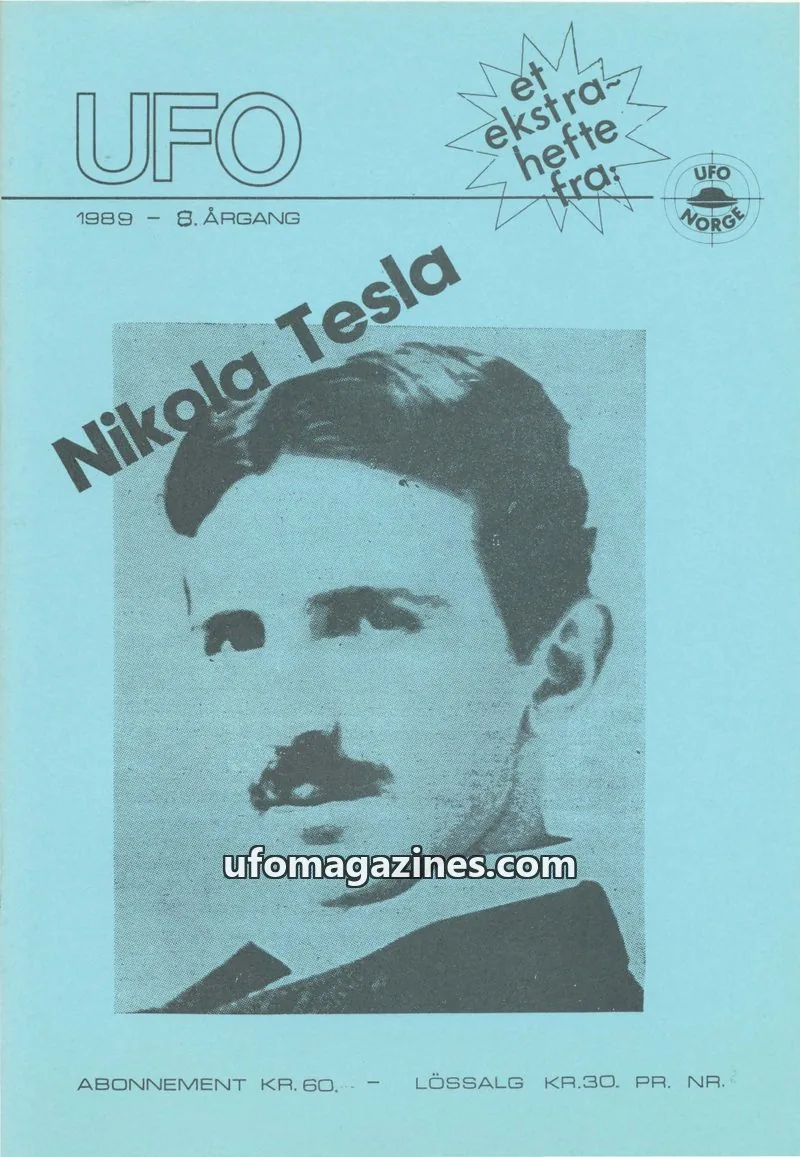 Cover of UFO issue 8. ÅRGANG: UFO