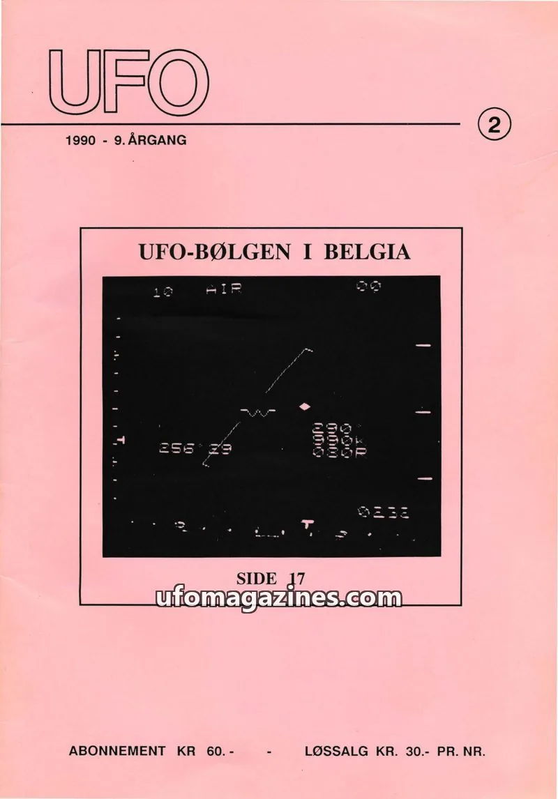 Cover of UFO issue 2/90: UFO