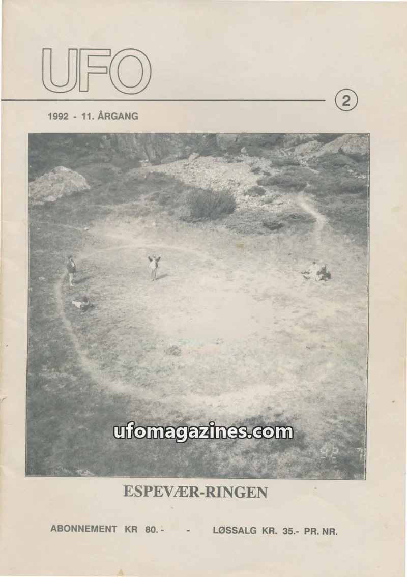 Cover of UFO issue 2: UFO