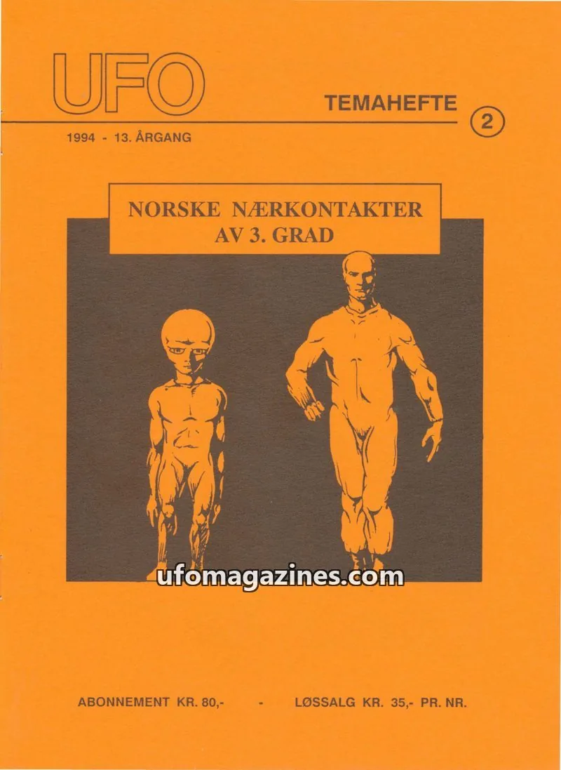 Cover of UFO issue 2: UFO