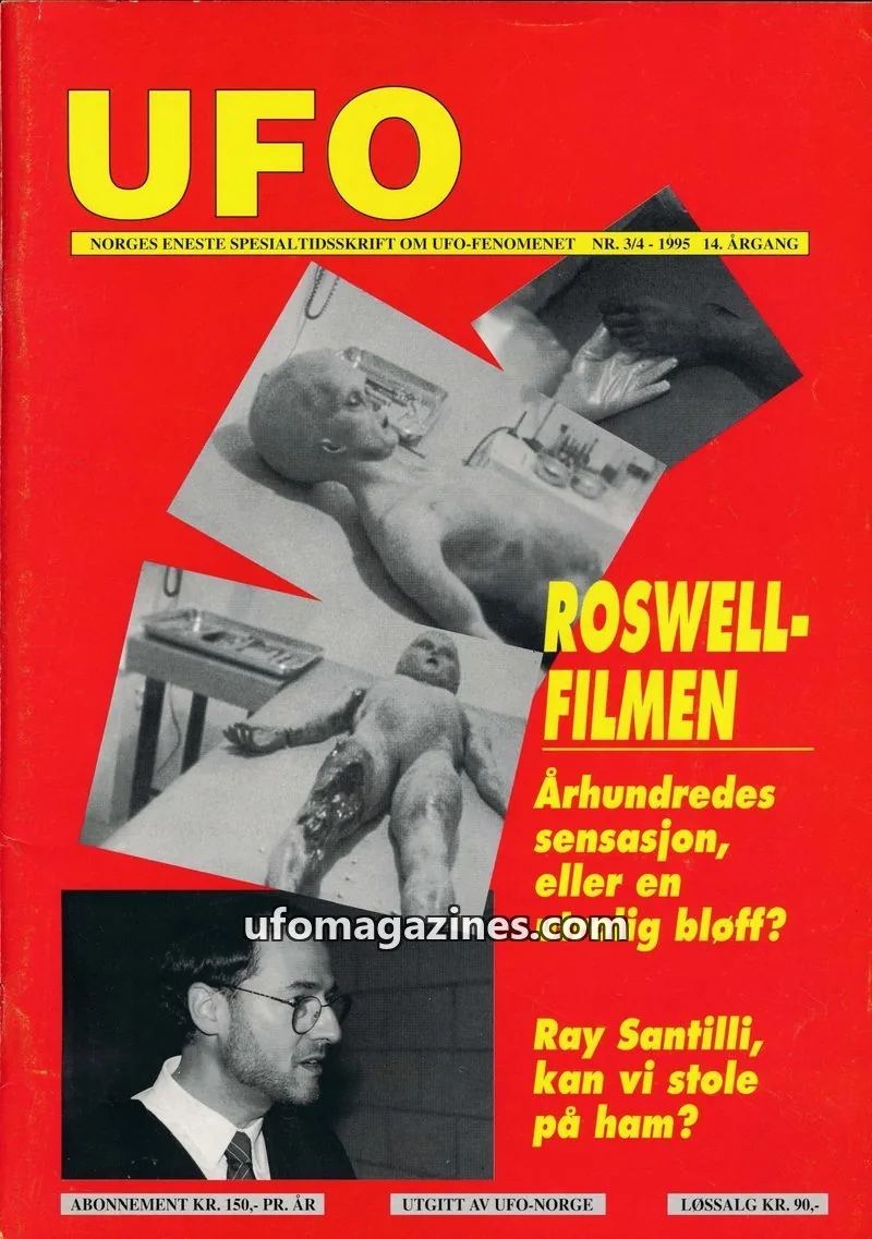 Cover of UFO issue 3/4: UFO