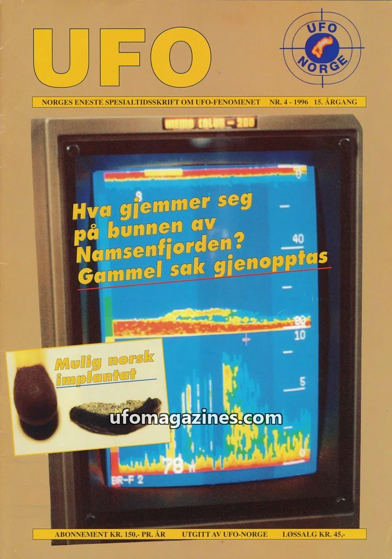 Cover of UFO issue 4: UFO