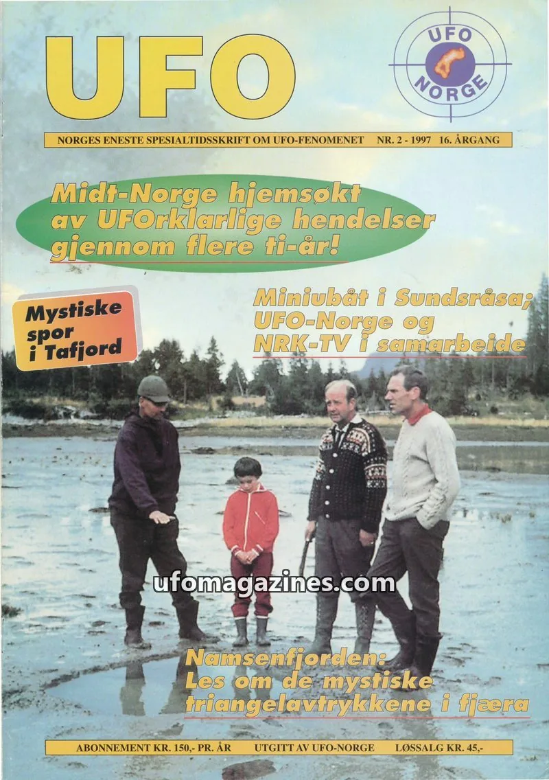 Cover of UFO issue 2: UFO