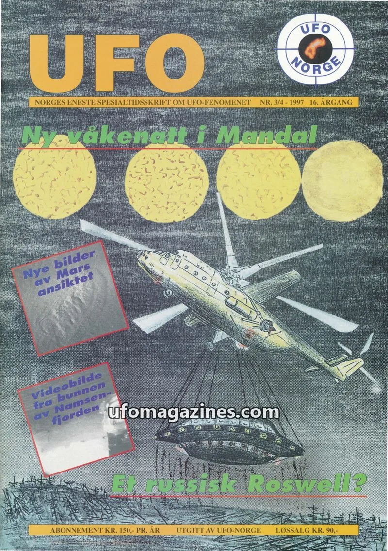 Cover of UFO issue 3/4: UFO