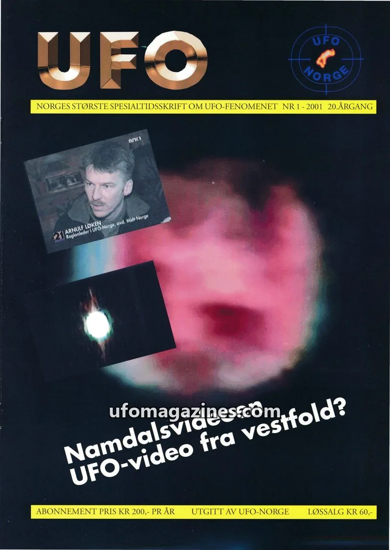 Cover of UFO issue 1: UFO