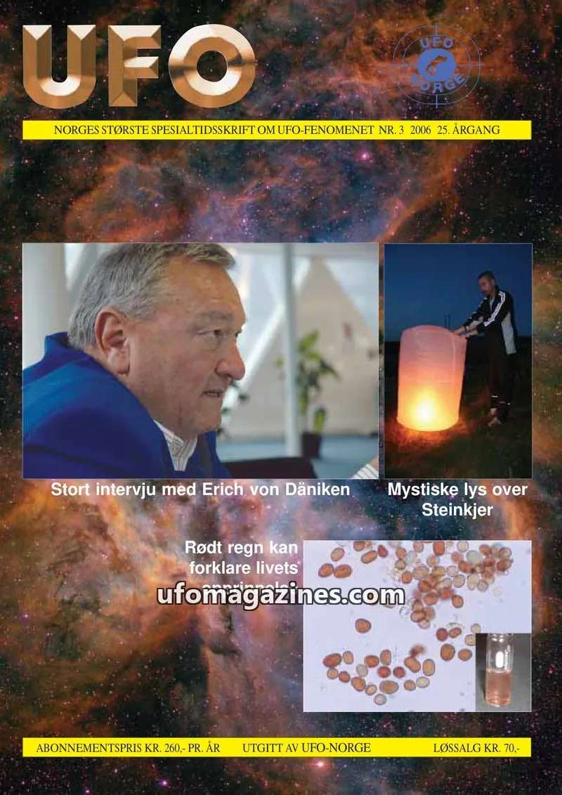 Cover of UFO issue 3: UFO