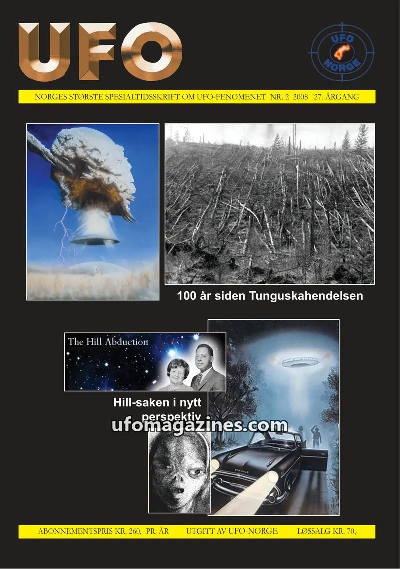 Cover of UFO issue 2: UFO