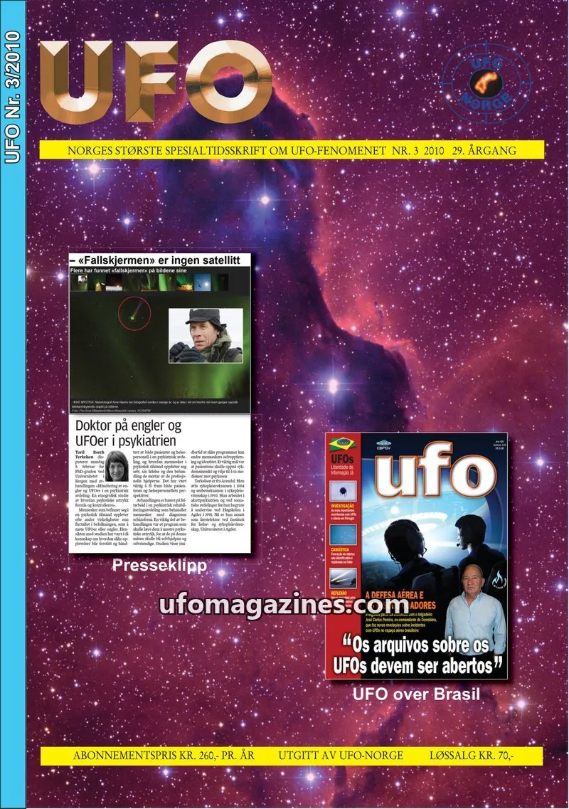 Cover of UFO issue 3/2010: UFO