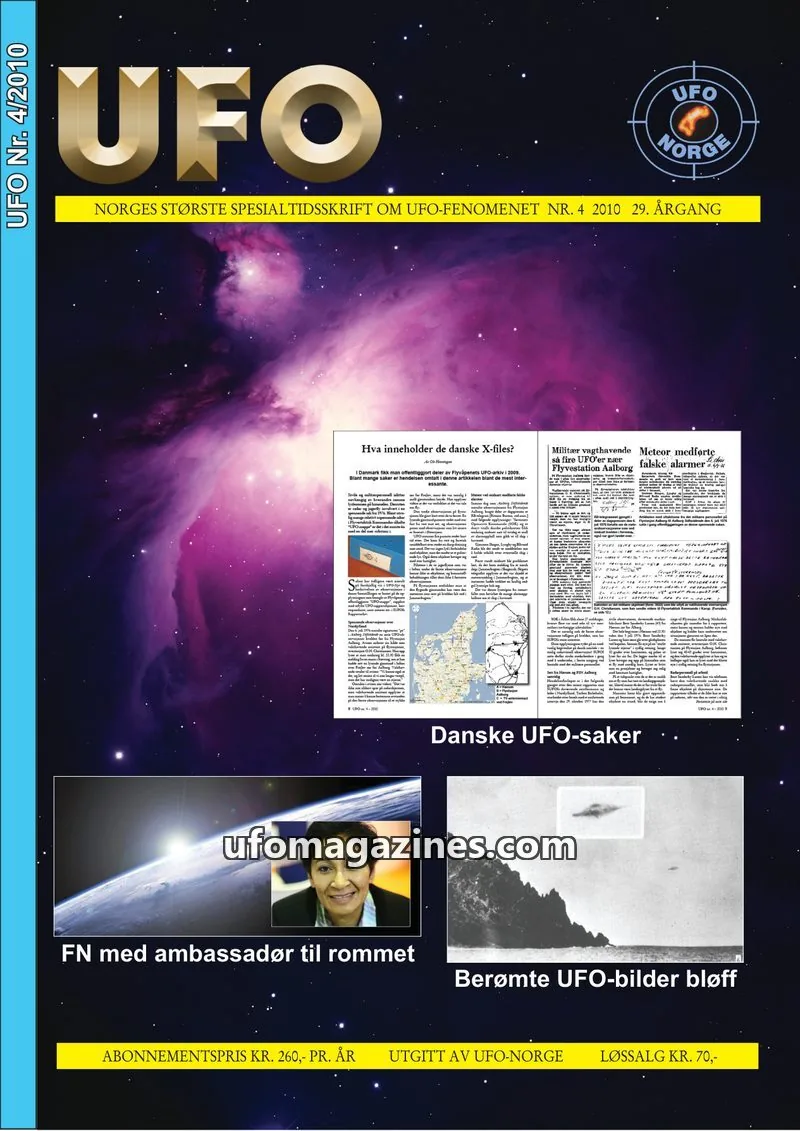 Cover of UFO issue 4/2010: UFO