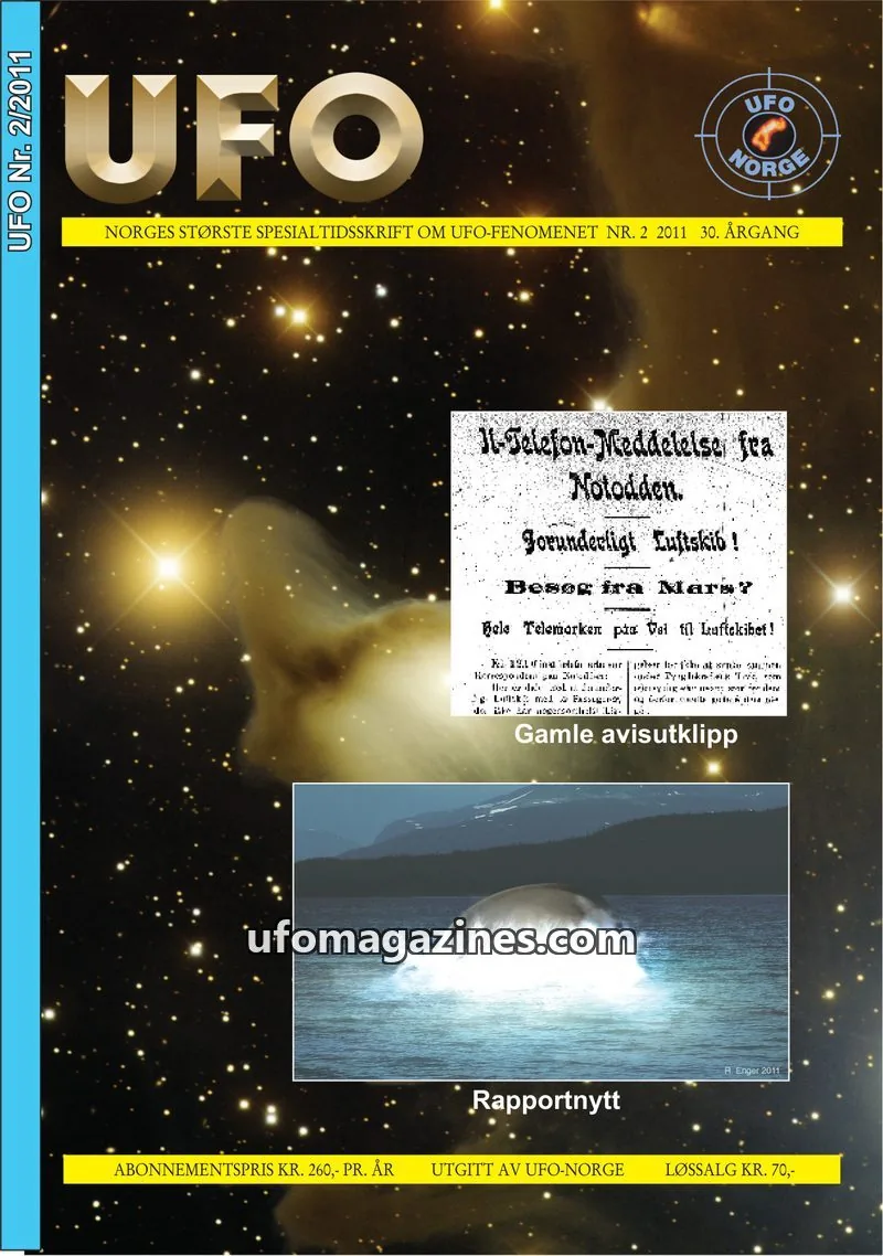 Cover of UFO issue 2/2011: UFO